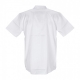 camicia manica corta donna loose shirt WHITE/GREY ONE