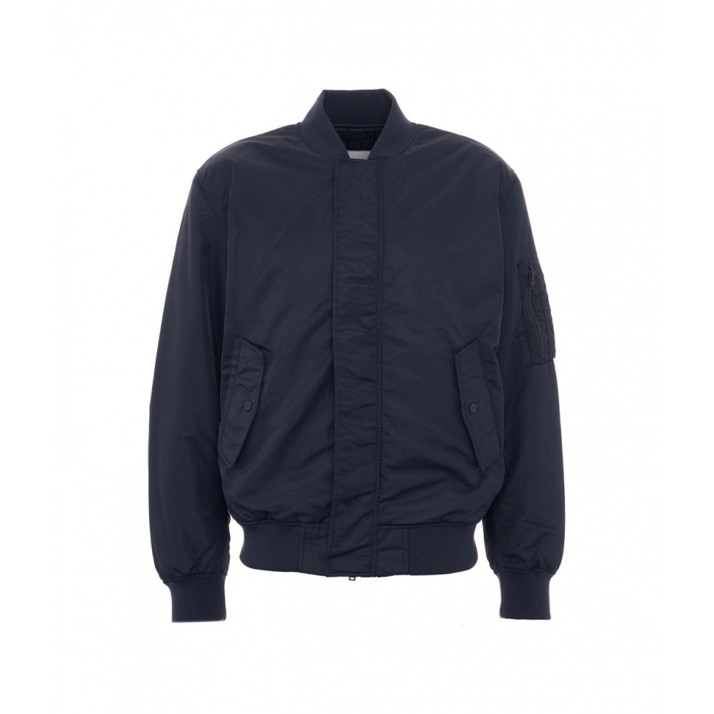 Giacca bomber blu scuro