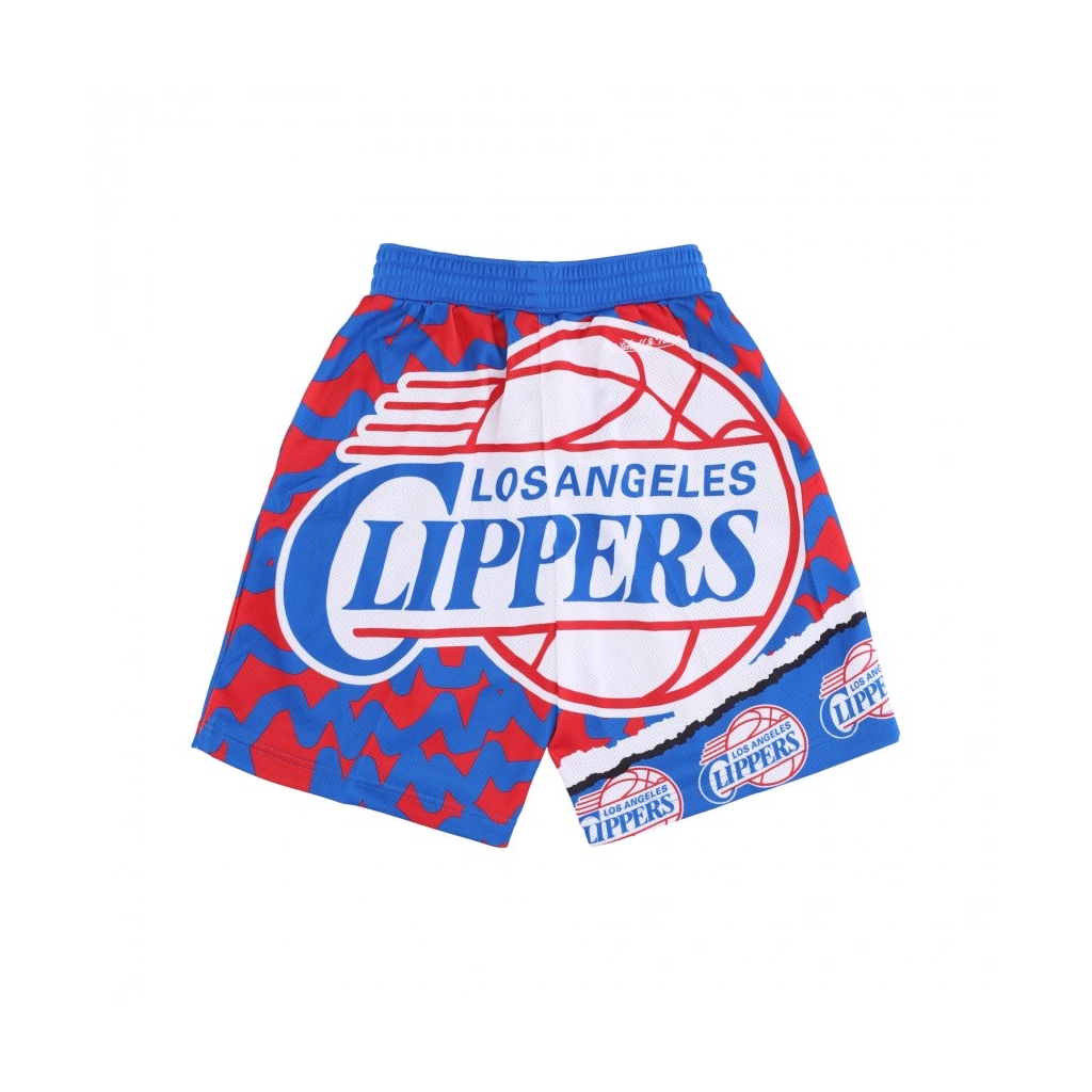 pantaloncino tipo basket uomo nba jumbotron 20 mesh short hardwood classics loscli ORIGINAL TEAM COLORS