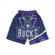 pantaloncino tipo basket uomo nba jumbotron 20 mesh short hardwood classics milbuc ORIGINAL TEAM COLORS