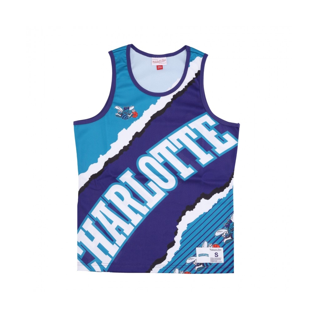 canotta tipo basket uomo nba jumbotron 20 mesh tank hardwood classics chahor ORIGINAL TEAM COLORS