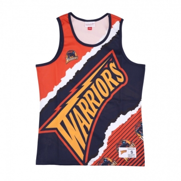 canotta tipo basket uomo nba jumbotron 20 mesh tank hardwood classics golwar ORIGINAL TEAM COLORS