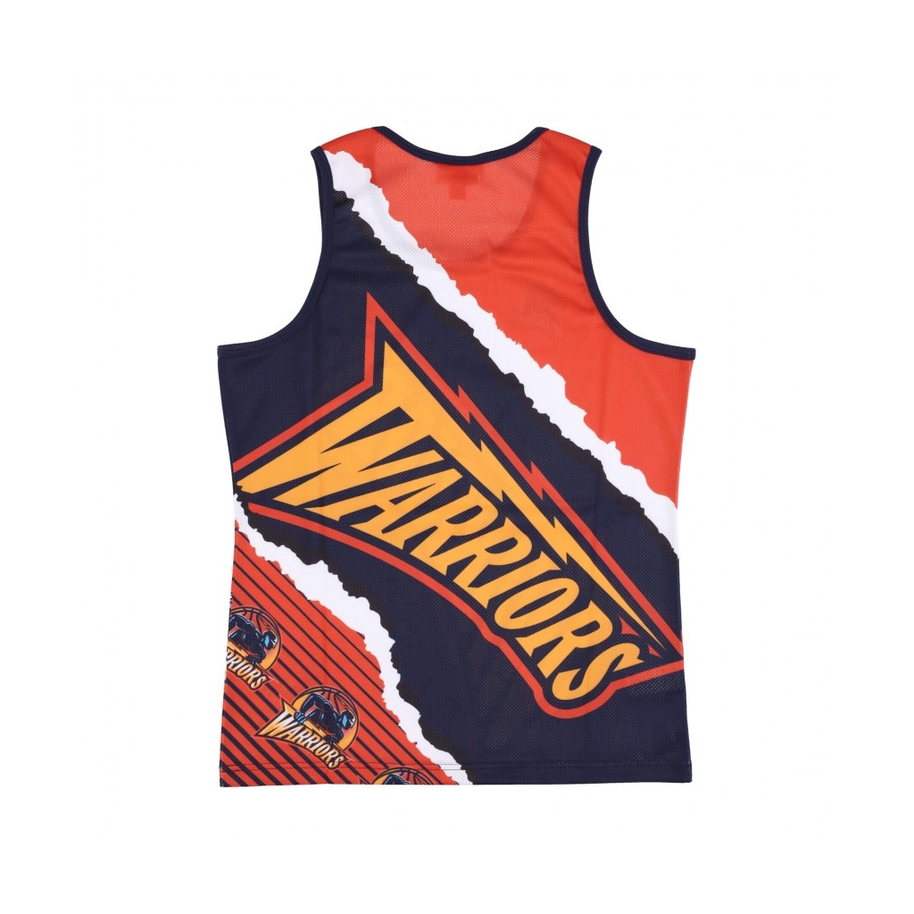 canotta tipo basket uomo nba jumbotron 20 mesh tank hardwood classics golwar ORIGINAL TEAM COLORS