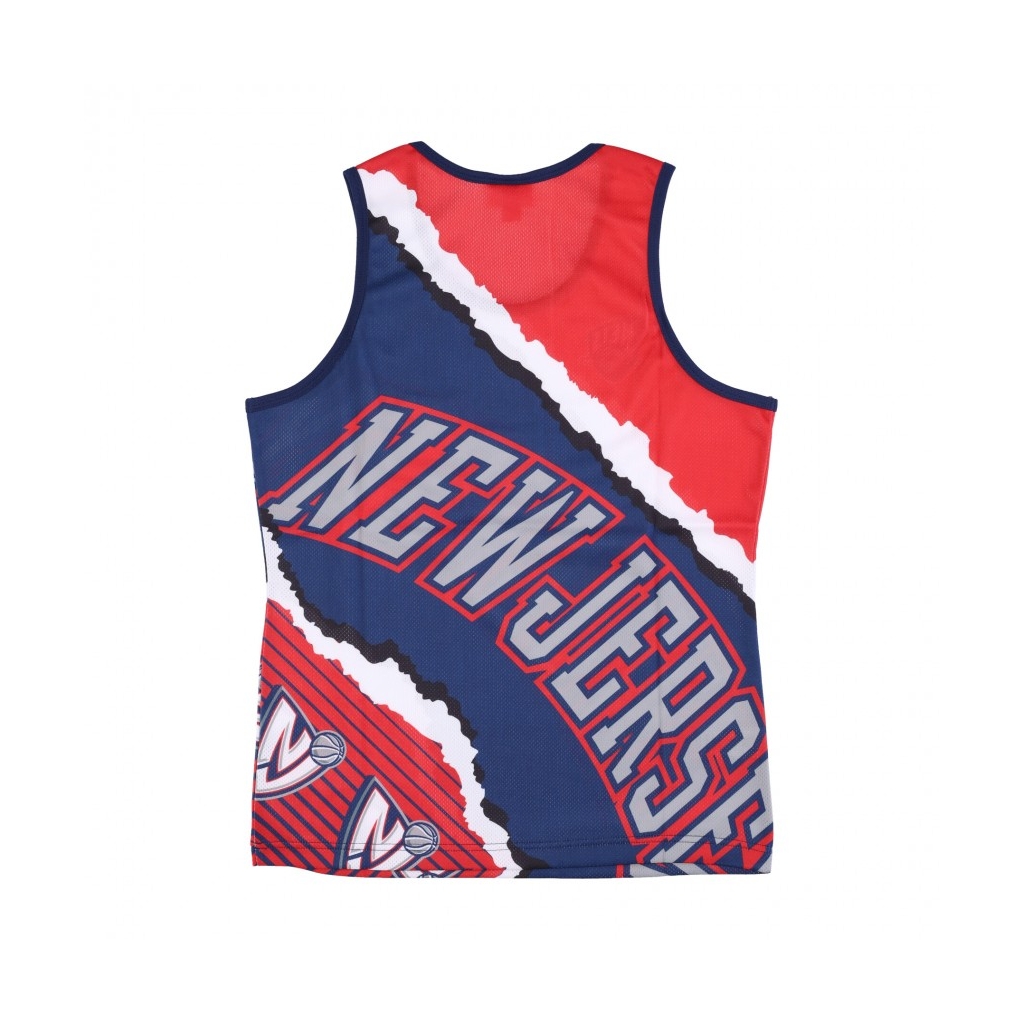 canotta tipo basket uomo nba jumbotron 20 mesh tank hardwood classics nejnet ORIGINAL TEAM COLORS