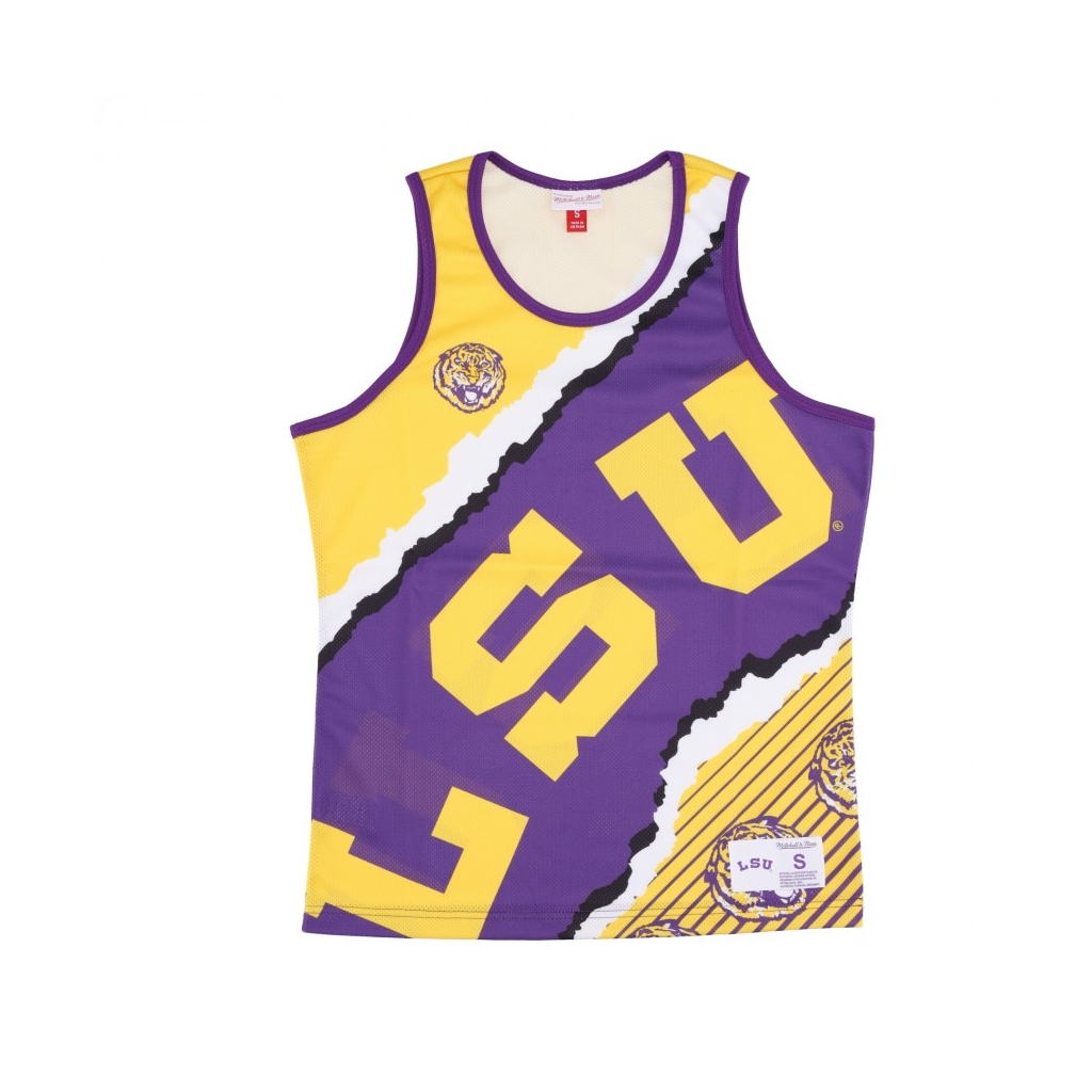 canotta tipo basket uomo ncaa jumbotron 20 mesh tank loutig ORIGINAL TEAM COLORS