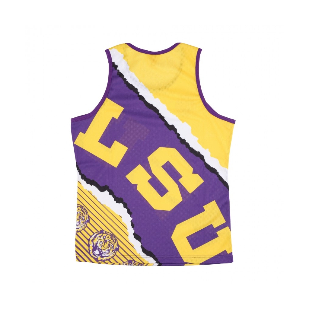 canotta tipo basket uomo ncaa jumbotron 20 mesh tank loutig ORIGINAL TEAM COLORS