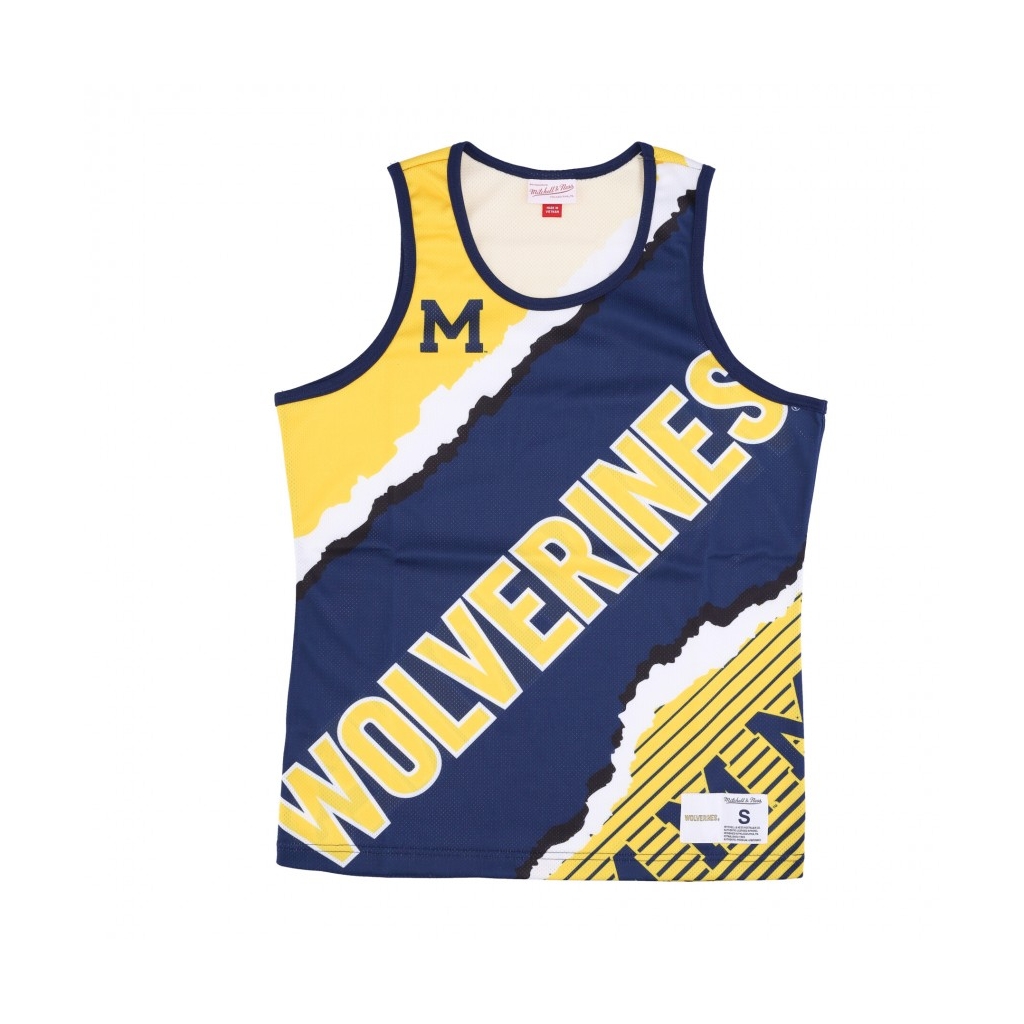 canotta tipo basket uomo ncaa jumbotron 20 mesh tank msuspa ORIGINAL TEAM COLORS