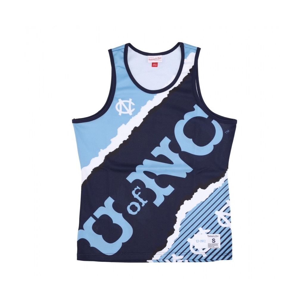 canotta tipo basket uomo ncaa jumbotron 20 mesh tank unctar ORIGINAL TEAM COLORS