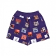 pantaloncino uomo covers short PURPLE