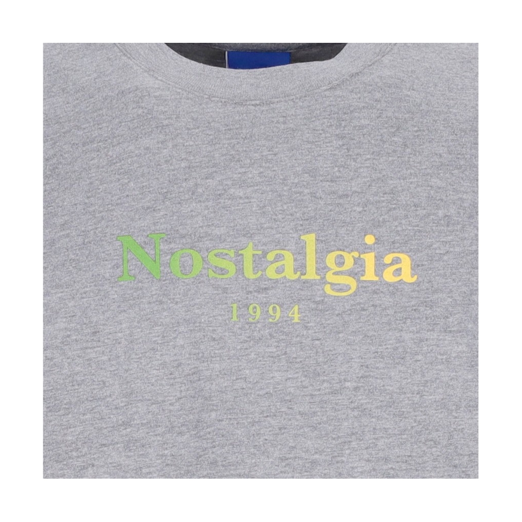 maglietta uomo gradient tee x nostalgia HEATHER GREY