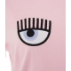 T-shirt Eye Star rosa chiaro