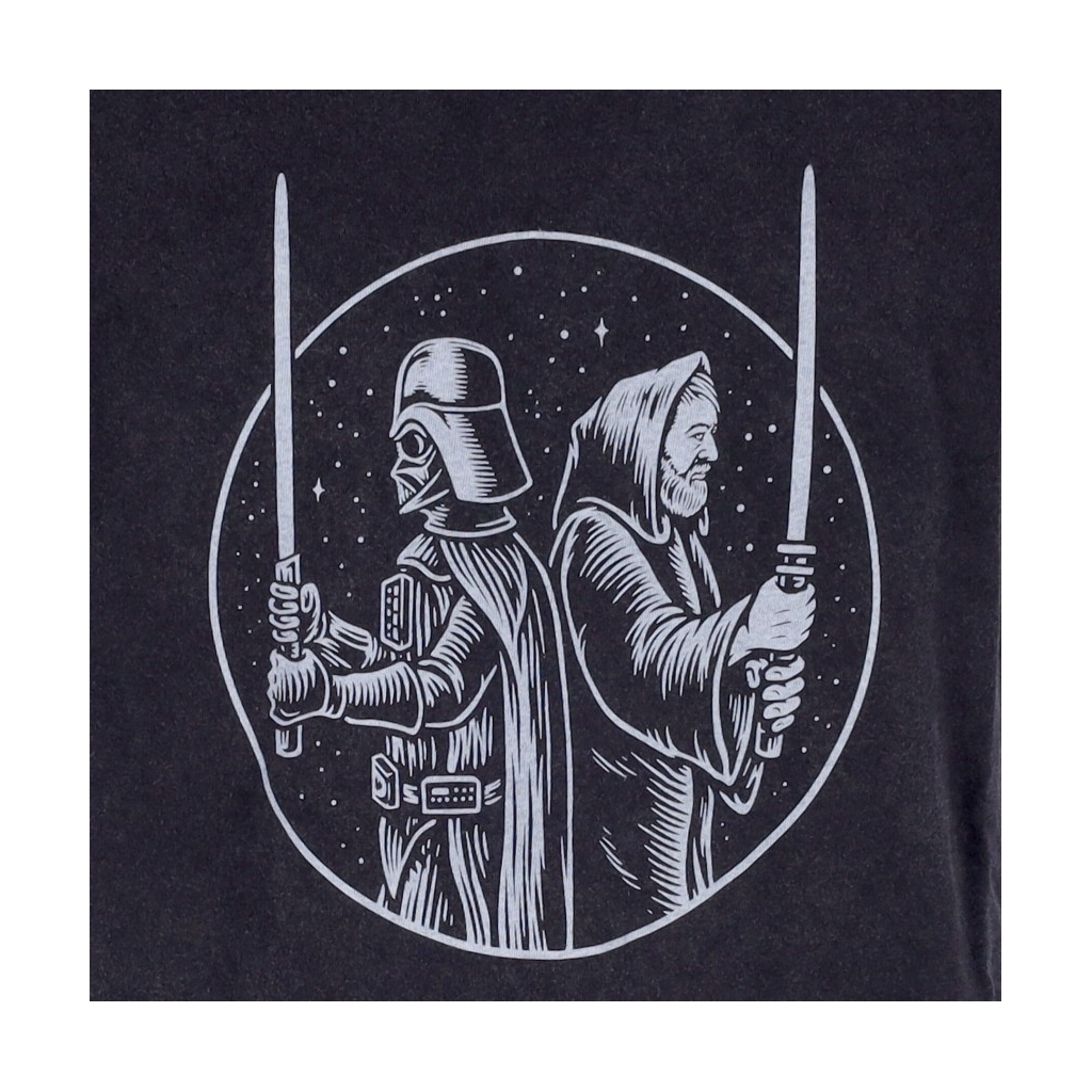 maglietta uomo obi vader tee x star wars WASHED BLACK