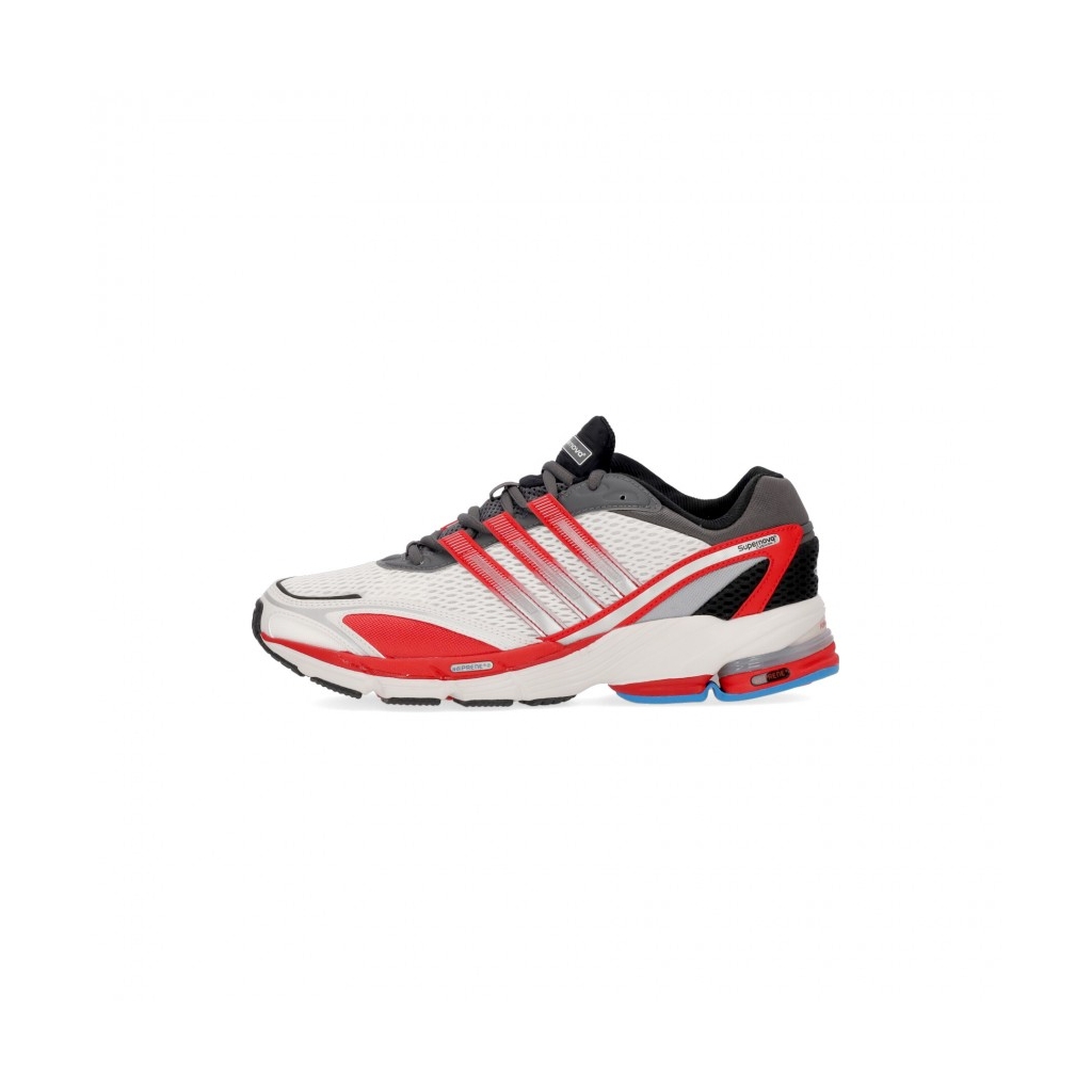 scarpa bassa uomo supernova cushion 7 GREY FIVE/CRYSTAL WHITE/VIVID RED