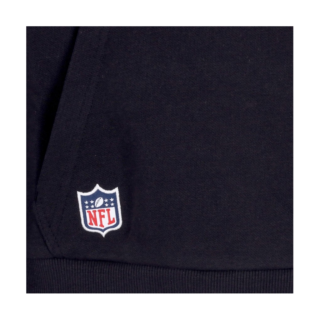 felpa cappuccio uomo nfl script team hoody lasrai BLACK/WHITE