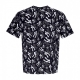 maglietta uomo mlb team all over print oversized tee neyyan BLACK/WHITE
