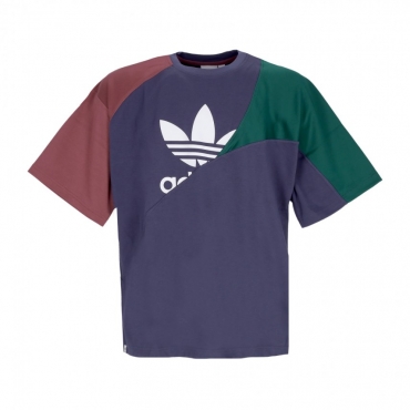 maglietta uomo bld colorblack tee SHADOW NAVY/QUIET CRIMSON/COLLEGIATE GREEN