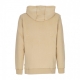 felpa cappuccio uomo comfycush hoodie BROWN