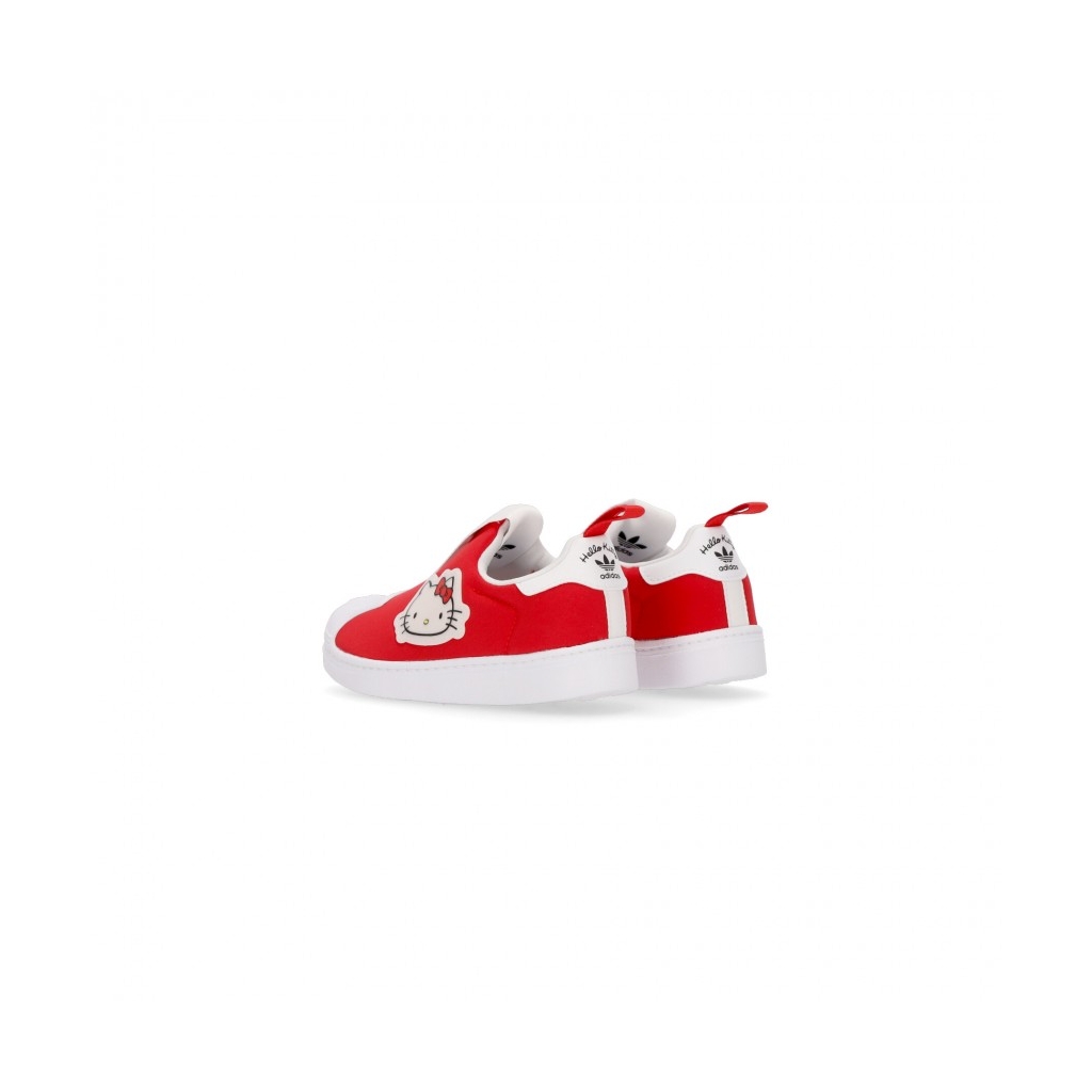 scarpa bassa ragazza superstar 360 c x hello kitty VIVID RED/FOOTWEAR WHITE/CORE BLACK