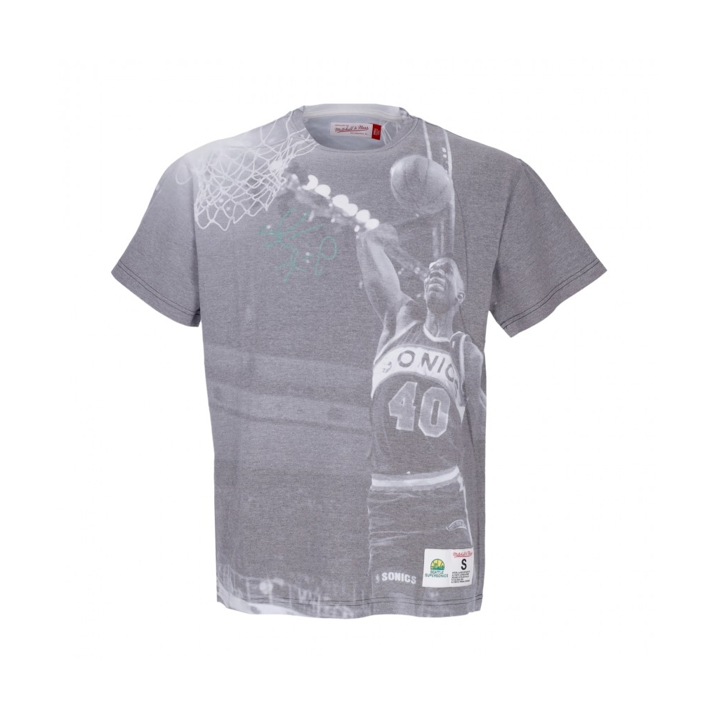 maglietta uomo nba above the rim sublimated tee hardwood classics shawn kemp seasup WHITE