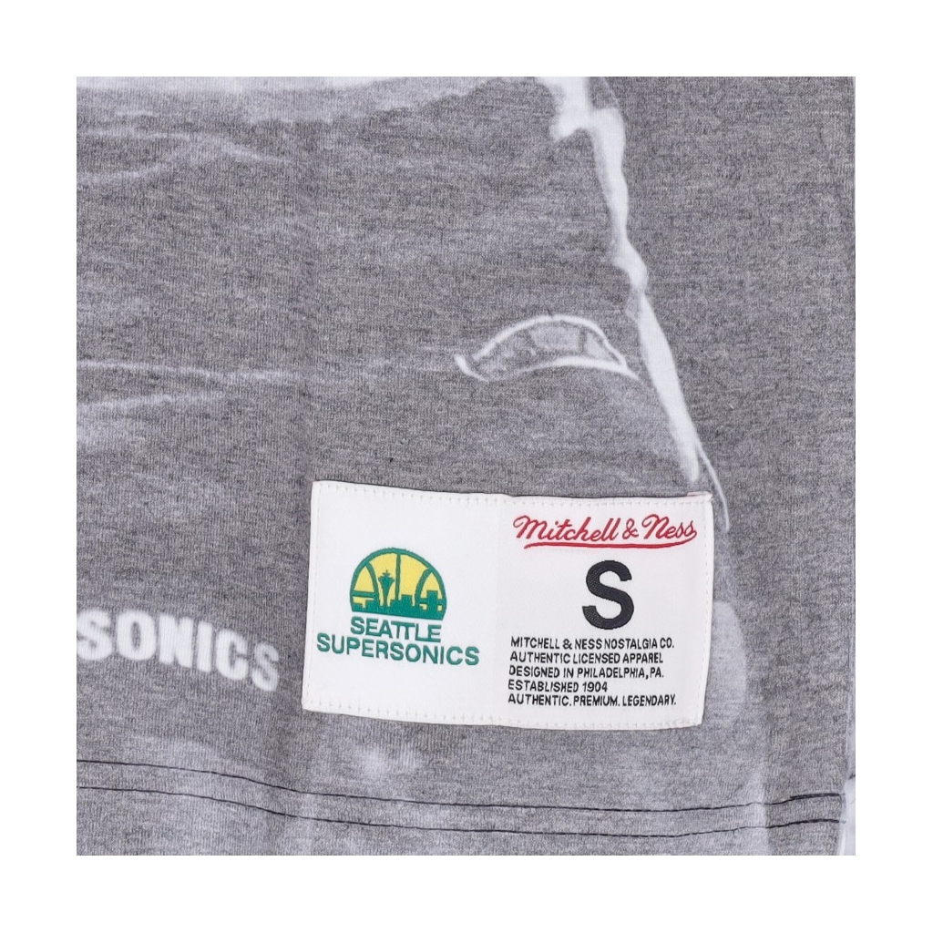 maglietta uomo nba above the rim sublimated tee hardwood classics shawn kemp seasup WHITE