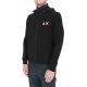 Felpa Sun 68 Uomo Bomber Nylon Double Hood 11 NERO