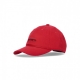 cappellino visiera curva uomo canvas script cap ROCKET/BLACK