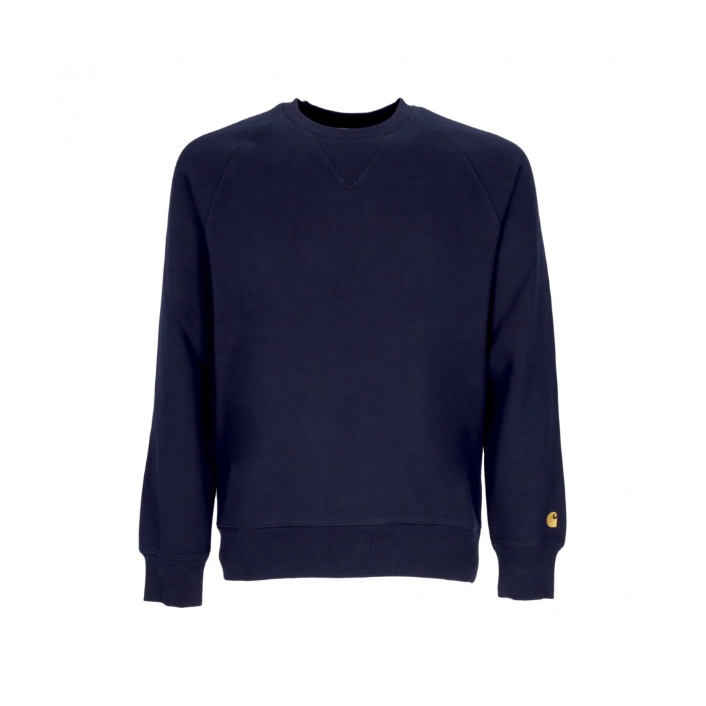 felpa girocollo uomo chase sweatshirt DARK NAVY/GOLD
