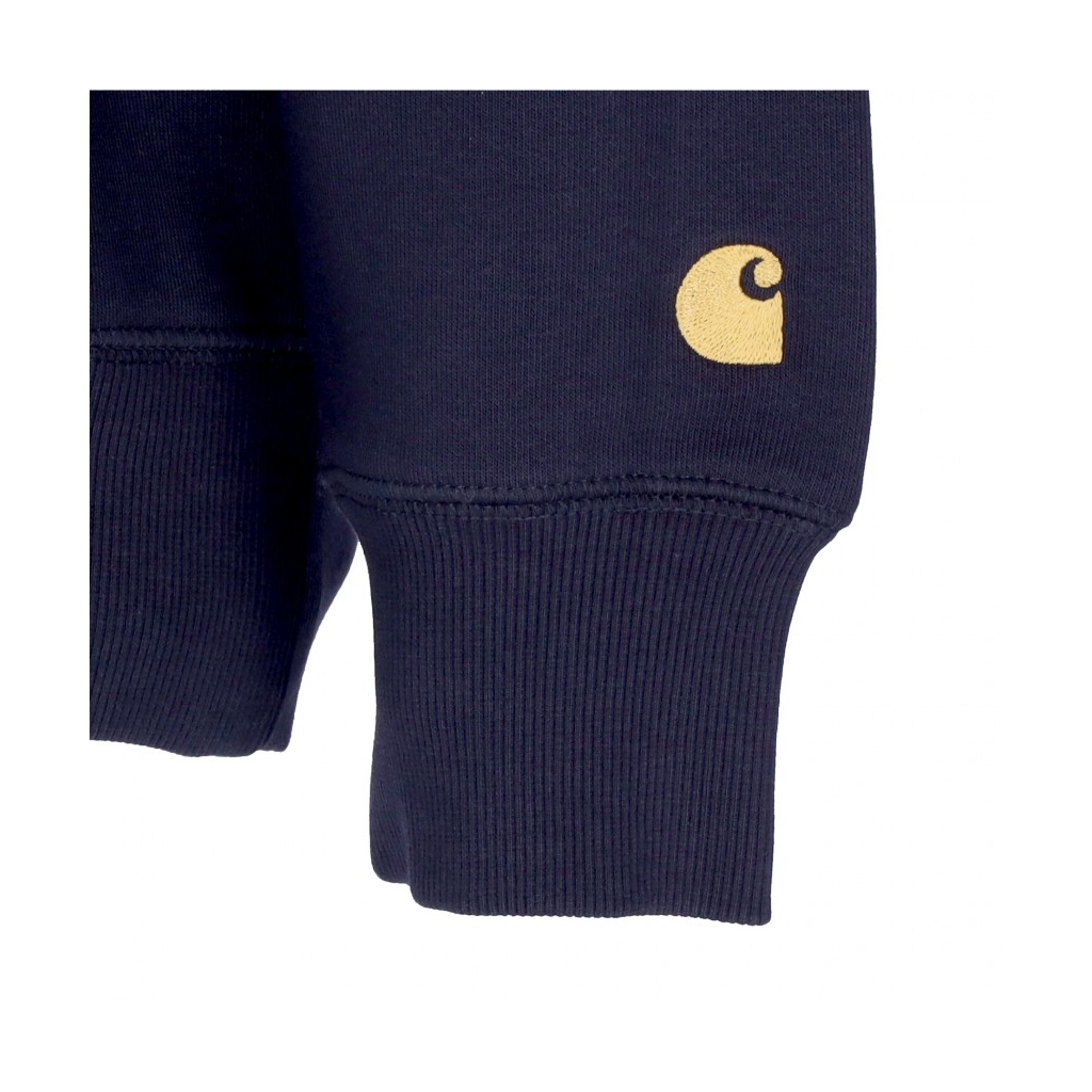 felpa girocollo uomo chase sweatshirt DARK NAVY/GOLD