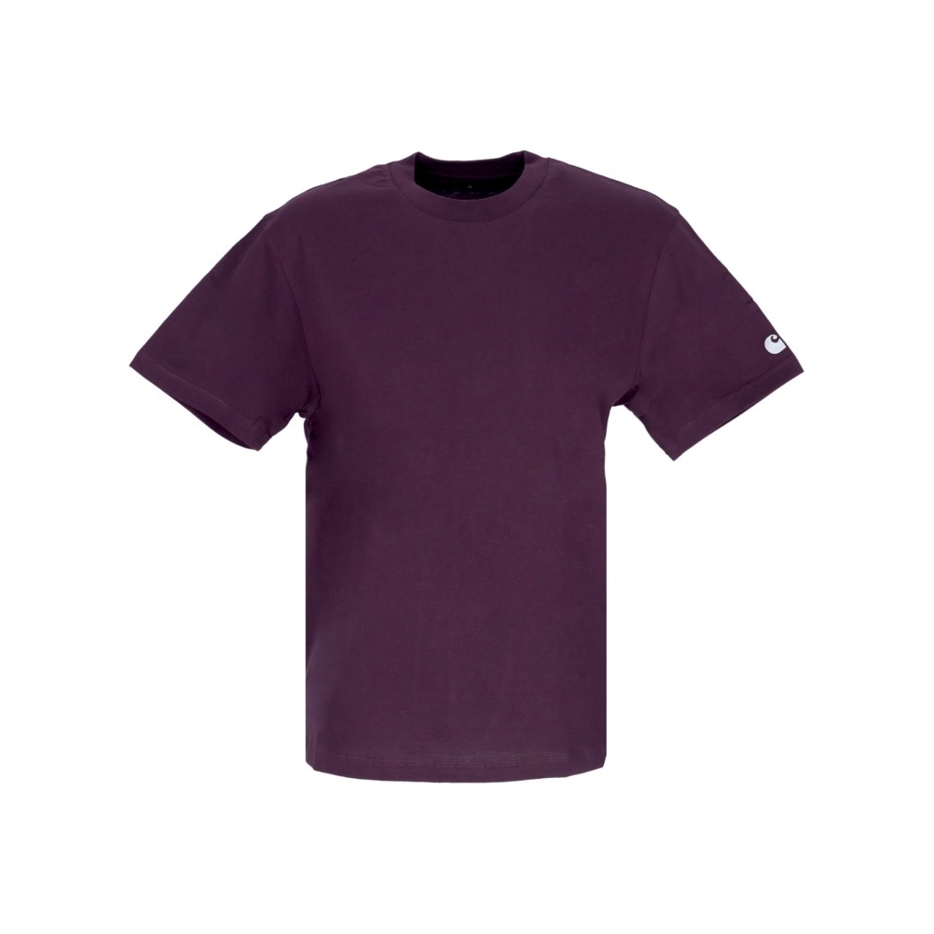maglietta donna casey tee DARK PLUM/SILVER