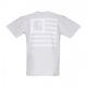 maglietta uomo label state flag tee ASH HEATHER/WHITE