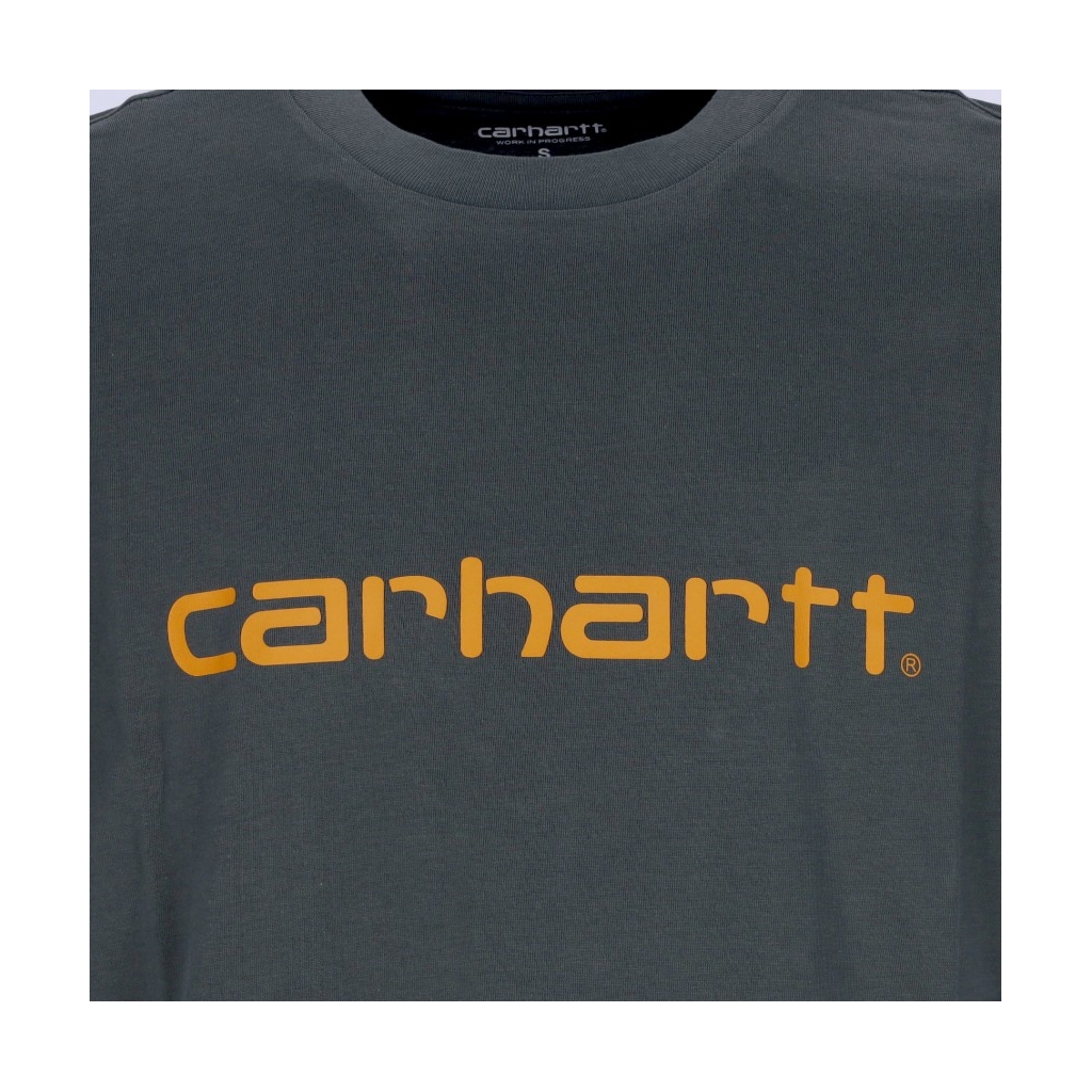 maglietta uomo script tee BOXWOOD/OCHRE