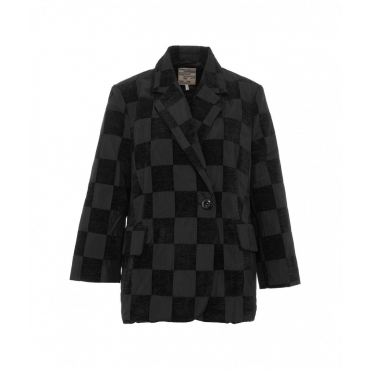 Blazer Bardot Schwarz