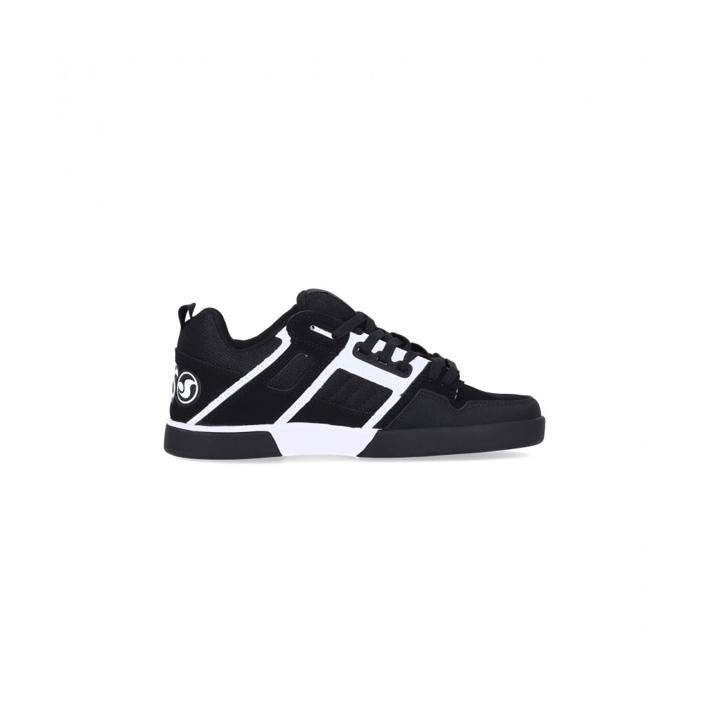 scarpe skate uomo comanche 20+ BLACK/WHITE/BLACK/NUBUCK