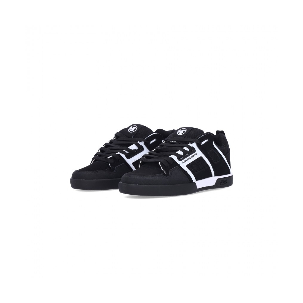 scarpe skate uomo comanche 20+ BLACK/WHITE/BLACK/NUBUCK