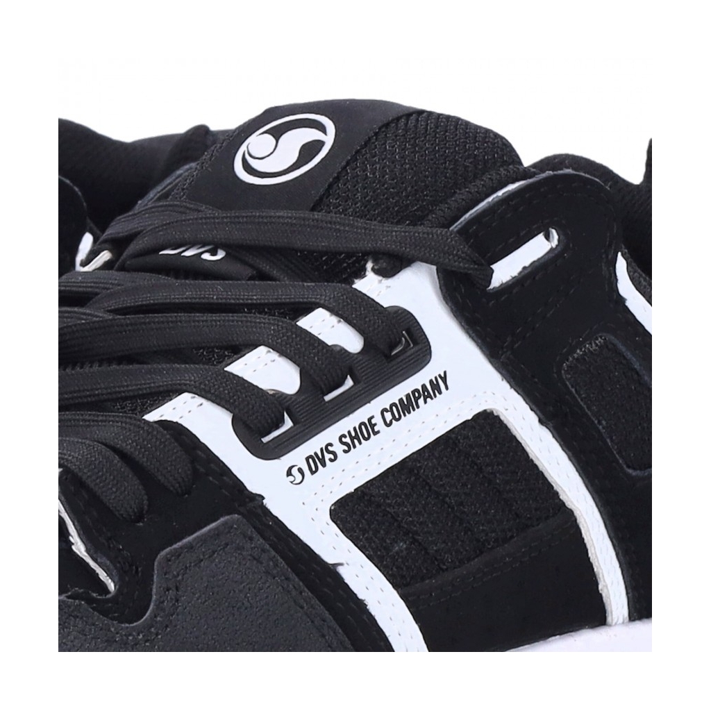 scarpe skate uomo comanche 20+ BLACK/WHITE/BLACK/NUBUCK