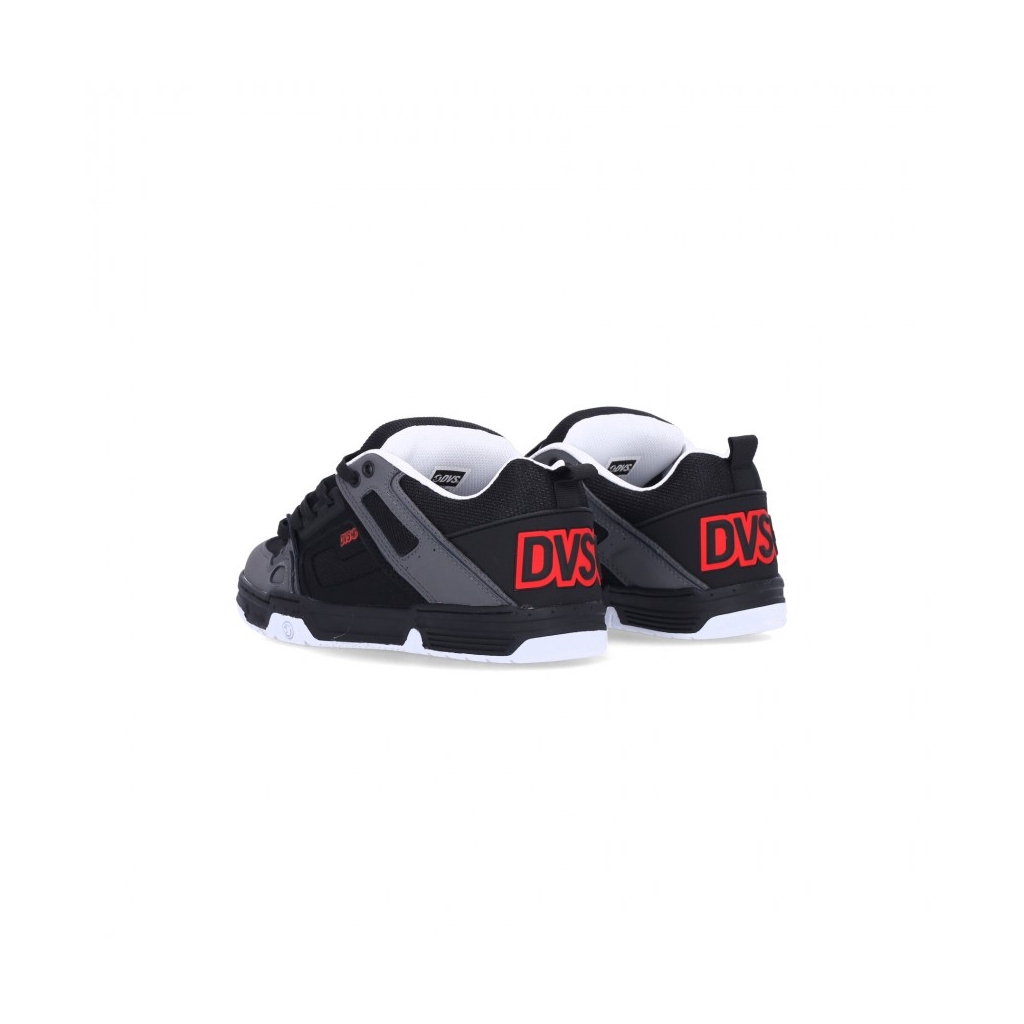 scarpe skate uomo comanche BLACK/CHARCOAL/FIERY RED/NUBUCK