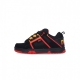 scarpe skate uomo comanche BLACK/RED/YELLOW/NUBUCK