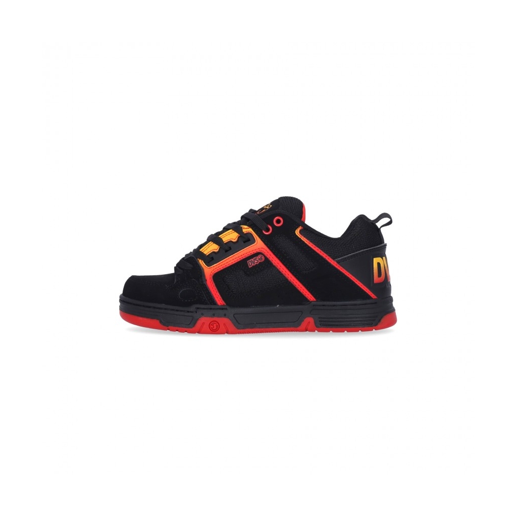 scarpe skate uomo comanche BLACK/RED/YELLOW/NUBUCK