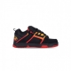 scarpe skate uomo comanche BLACK/RED/YELLOW/NUBUCK
