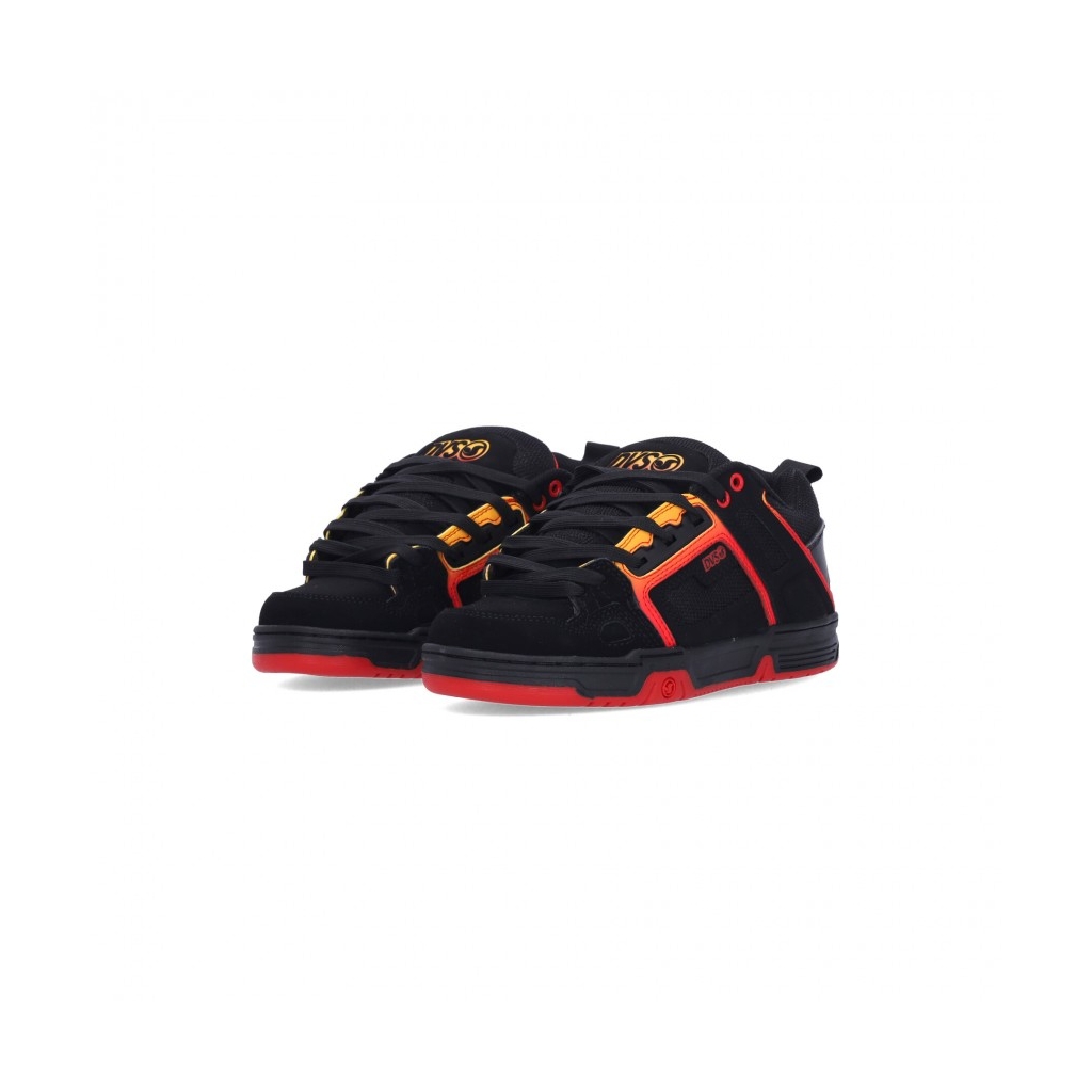 scarpe skate uomo comanche BLACK/RED/YELLOW/NUBUCK