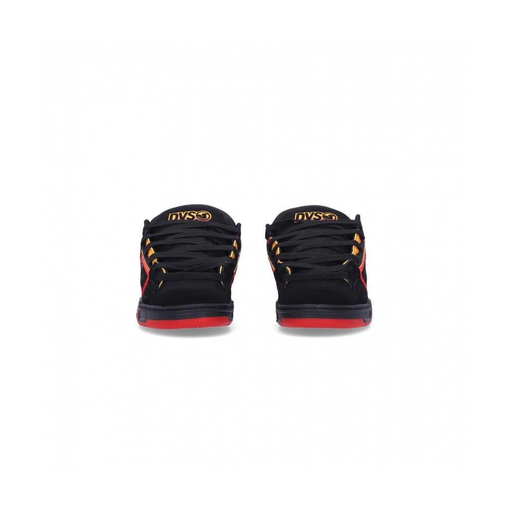 scarpe skate uomo comanche BLACK/RED/YELLOW/NUBUCK