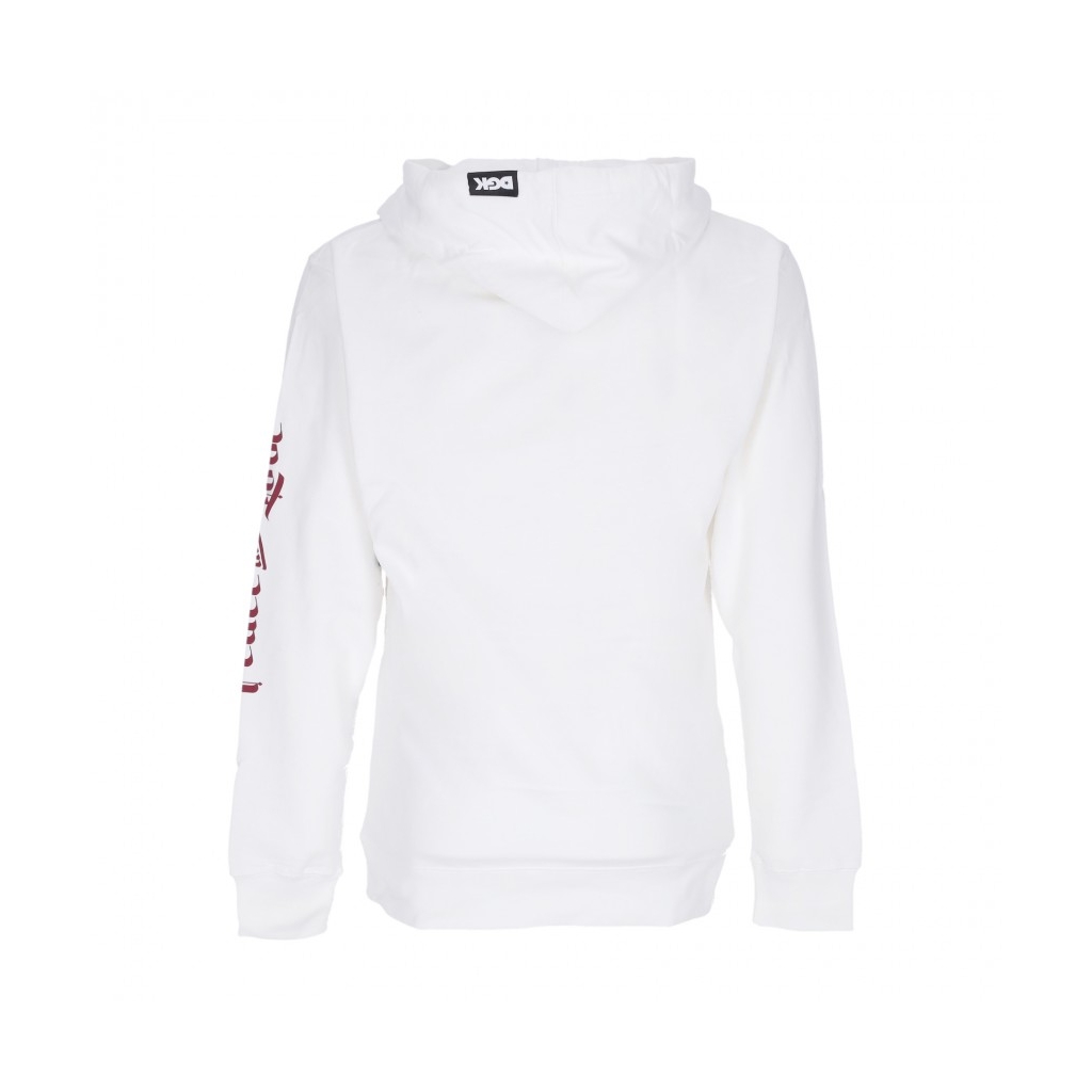 felpa cappuccio uomo corazon hooded fleece WHITE