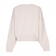 felpa girocollo corta donna adicolor essentials sweatshirt WONDER WHITE