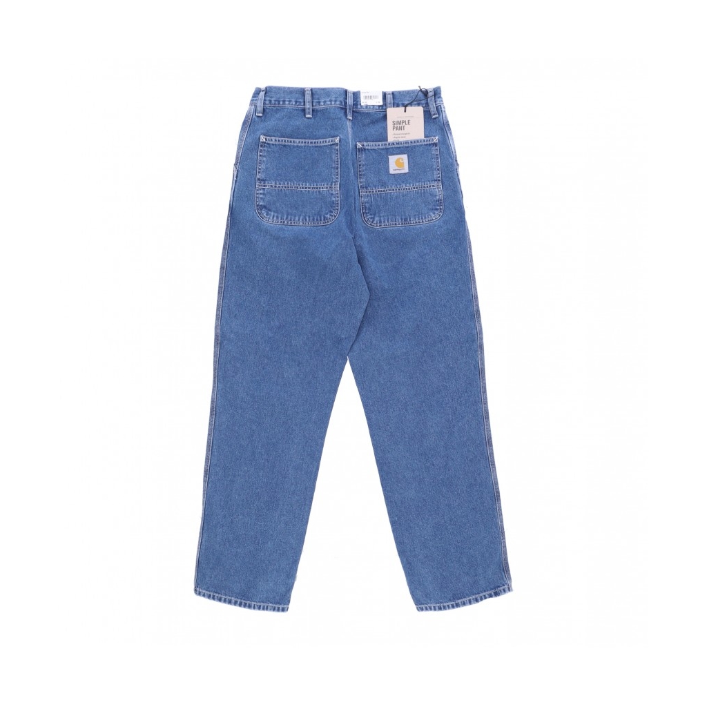jeans uomo simple pant BLUE STONE WASHED