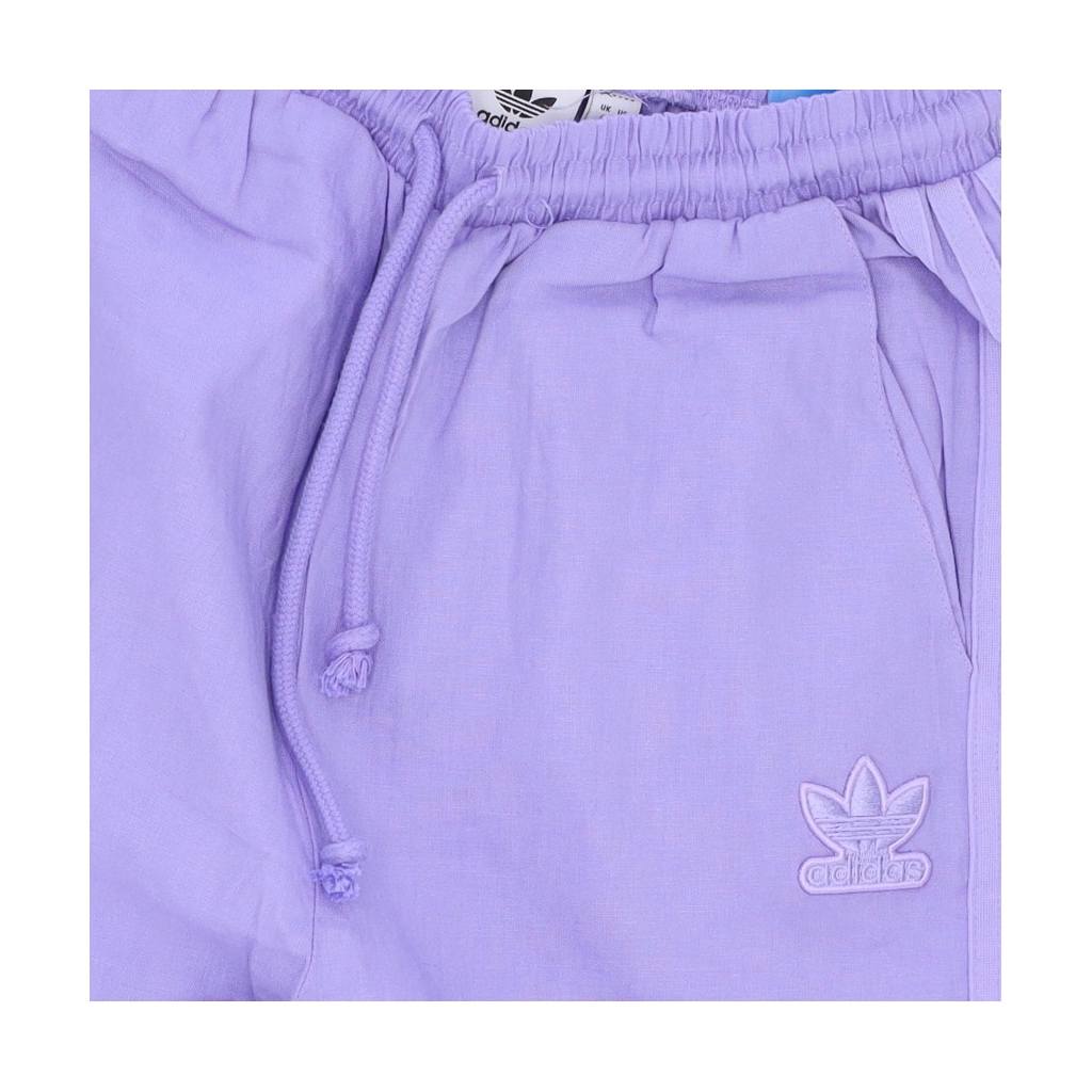 pantalone lungo donna linen sweatpants LIGHT PURPLE