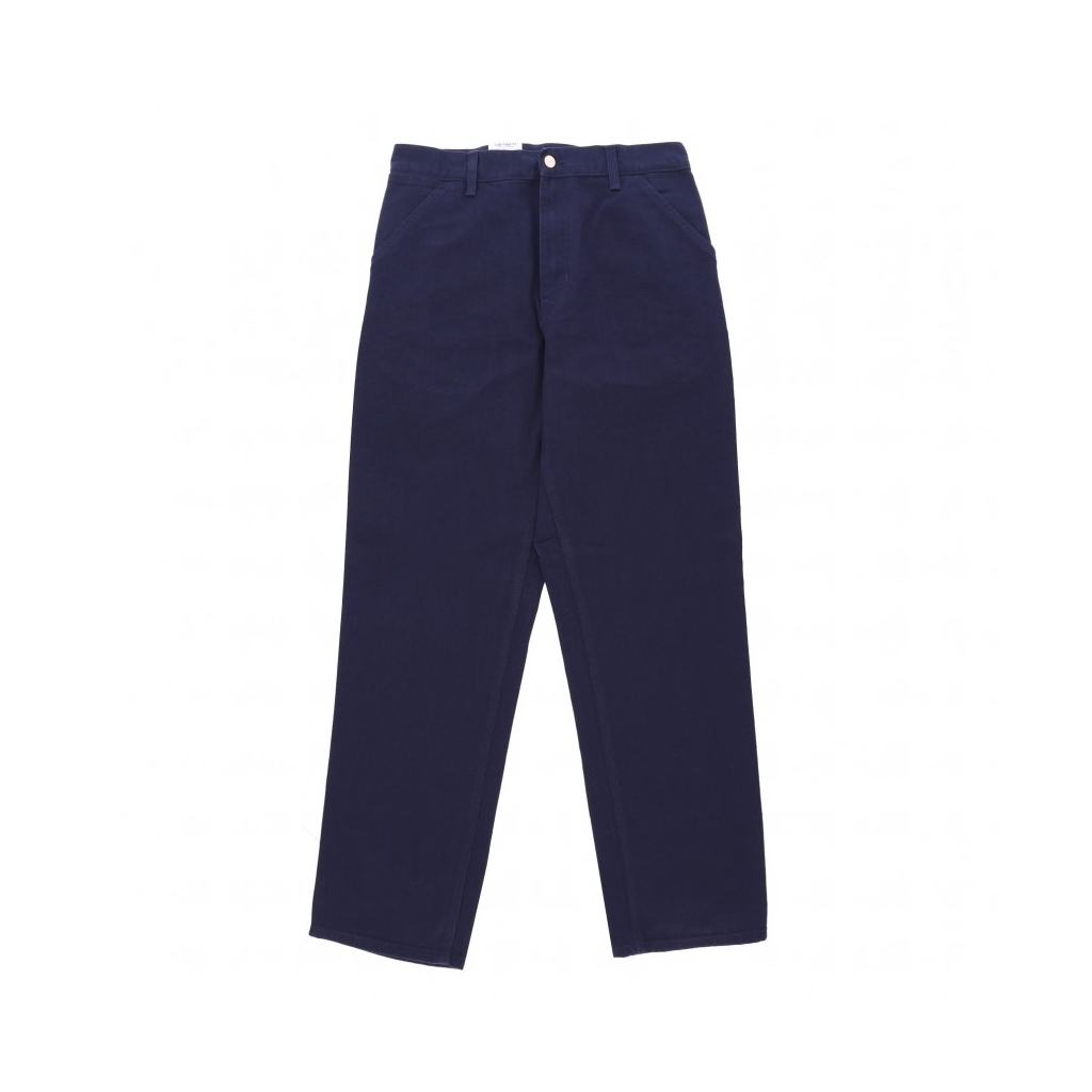 pantalone lungo uomo simple pant DARK NAVY RINSED