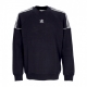 felpa girocollo uomo essential crewneck BLACK