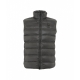 Gilet in piuma oliva