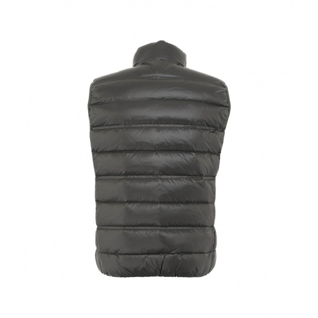 Gilet in piuma oliva