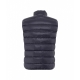 Gilet in piuma blu scuro